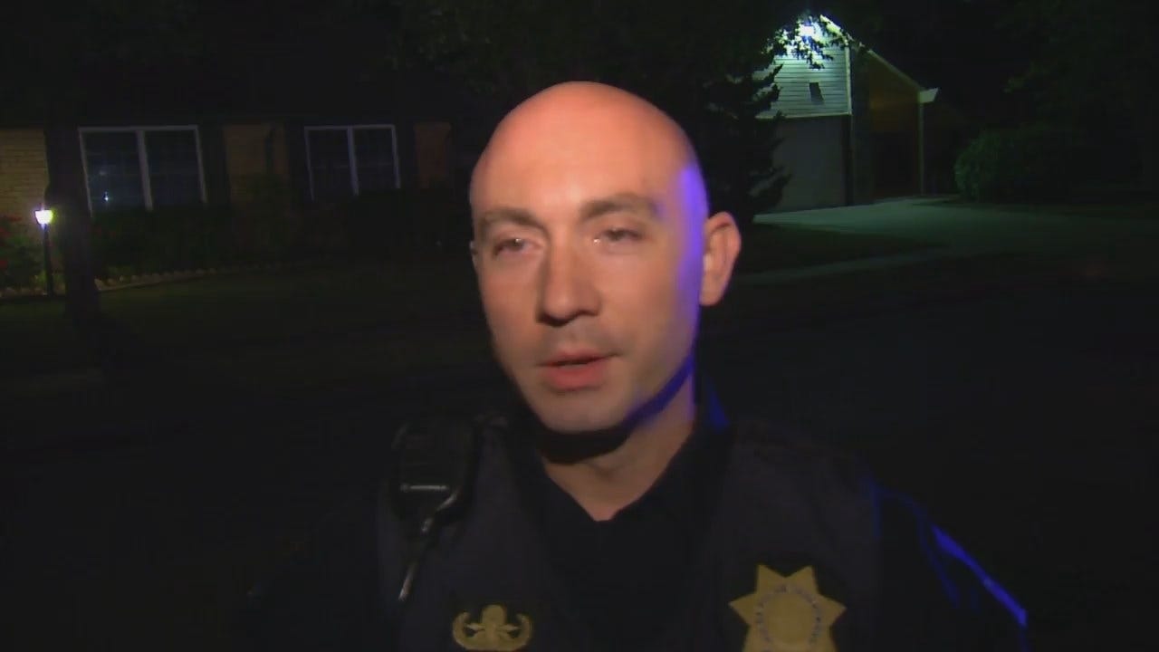WEB EXTRA: Tulsa Police Cpl. Jeremy Lawson Talks About Chase, Arrest