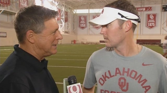 Dean Chats With Sooners' OC Lincoln Riley
