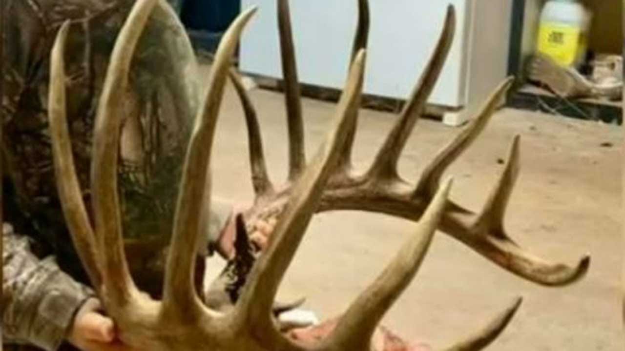Oklahoma Teenager Harvests Possible State Record Whitetail