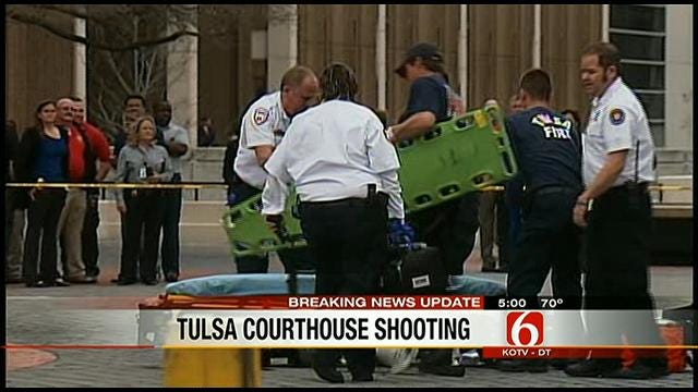 Gunman Opens Fire Outside Tulsa County Courthouse, Suspect Identified