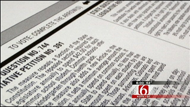 Lengthy Ballot Awaits Oklahoma Voters At The Polls Tuesday