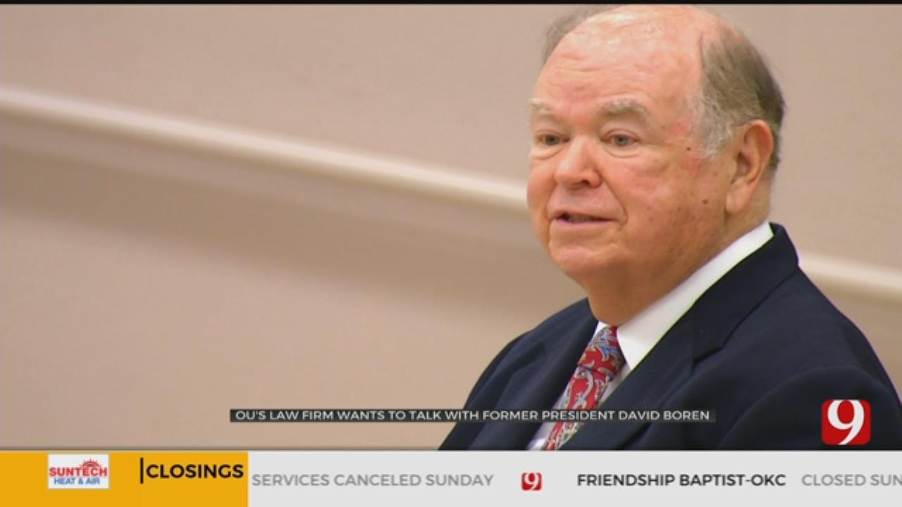 Boren’s Attorney Says Former OU President Was Contacted Regarding Investigation