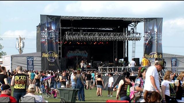 Woman Lying In Grass Run Over At Rocklahoma
