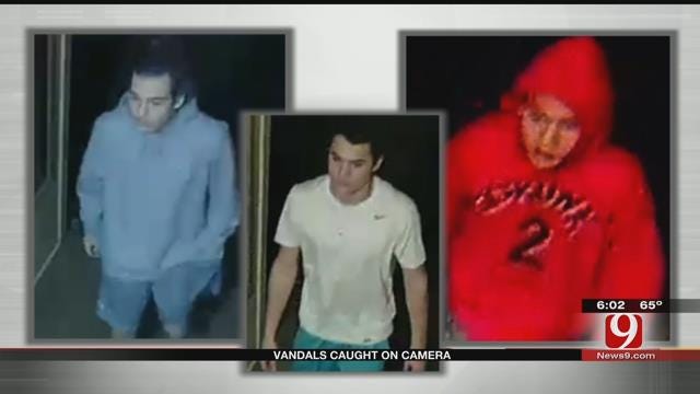 Vandalism Victim Says He Caught The Suspects On Camera