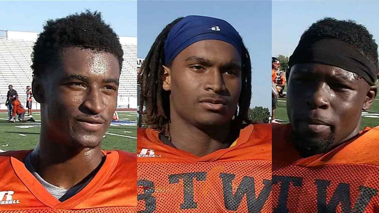 Booker T. Football Players Hope To Live Up To Legendary Last Names