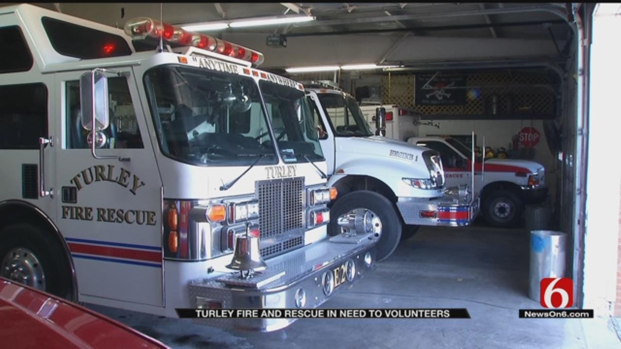 Turley Volunteer Fire Department Struggling To Recruit Firefighters