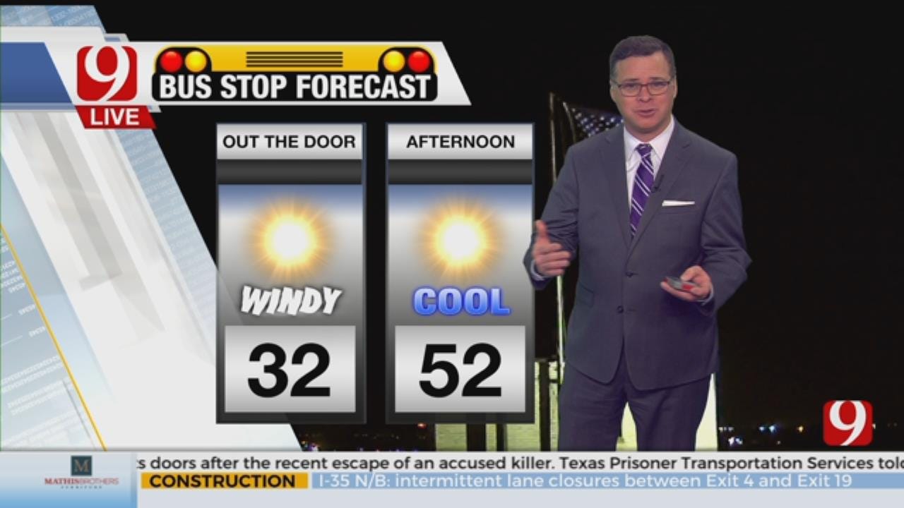 Jed's Tuesday Bus Stop Forecast