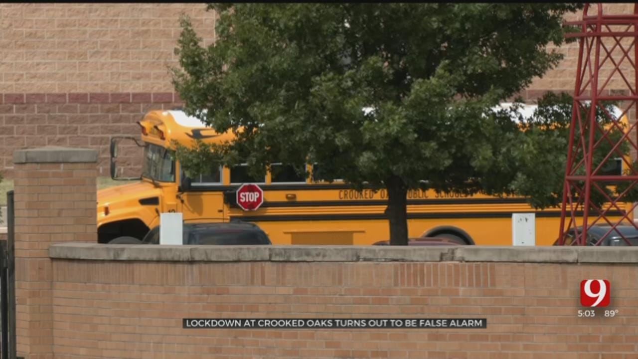 Lockdown At Crooked Oak School In OKC Turns Out To Be False Alarm