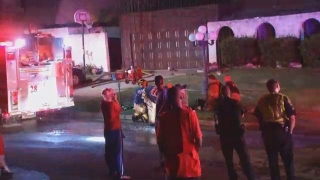 WEB EXTRA: Video From Scene Of Tulsa Condo Fire at 61st And Lakewood