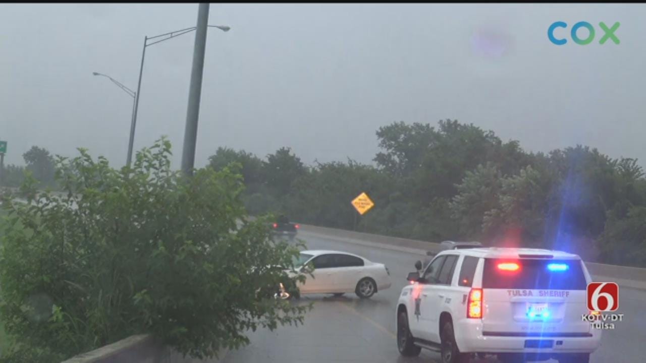 WATCH: News On 6 Storm Tracker Darren Stephens Tracks Storms In The Tulsa Area