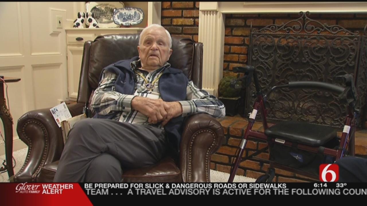 Oklahoma Veteran Turns 100, Shares Recipe For Long Life