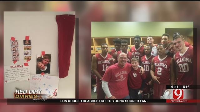 Red Dirt Diaries: Invite Makes For Special Moment For Young Sooner Fan