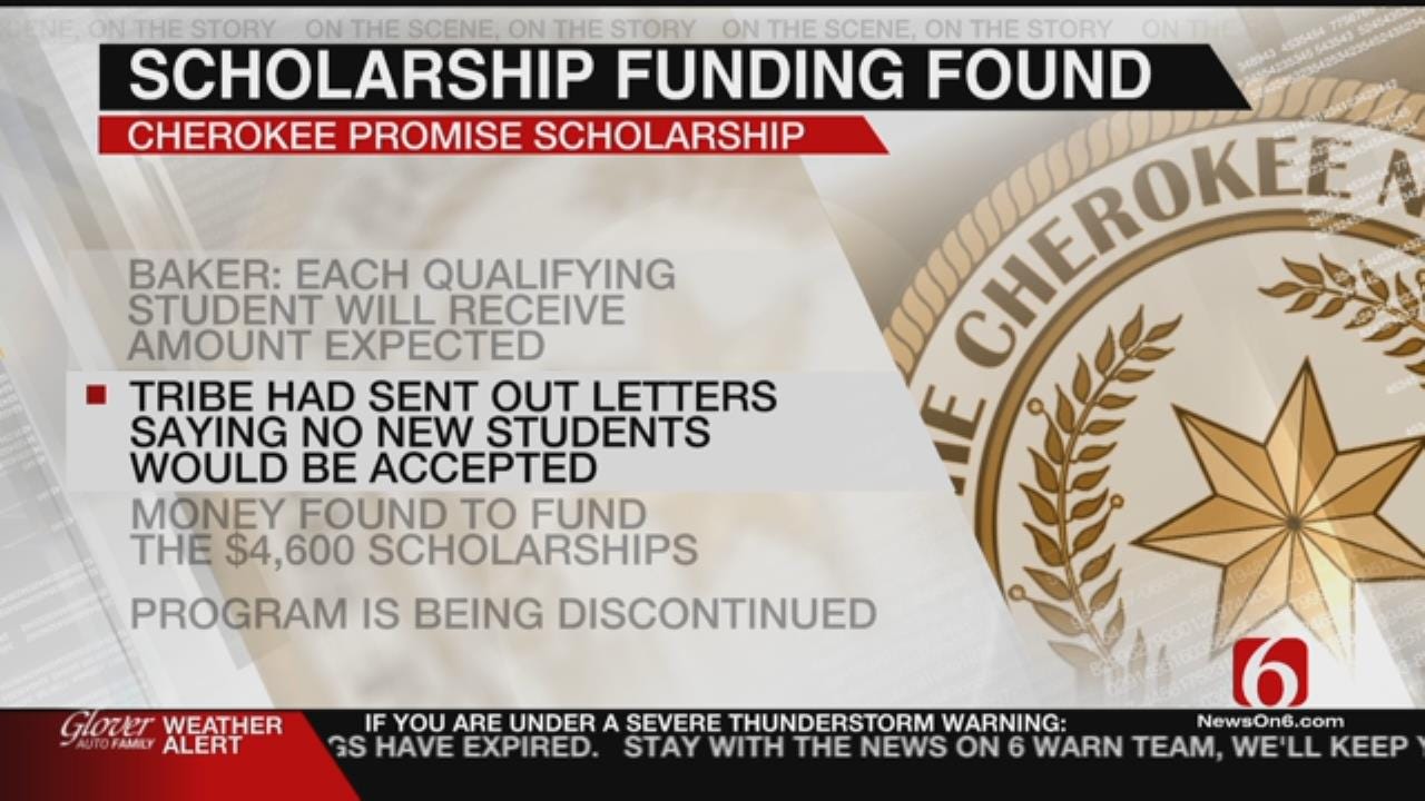 Cherokee Nation Reaches Promise Scholarship Funding Agreement