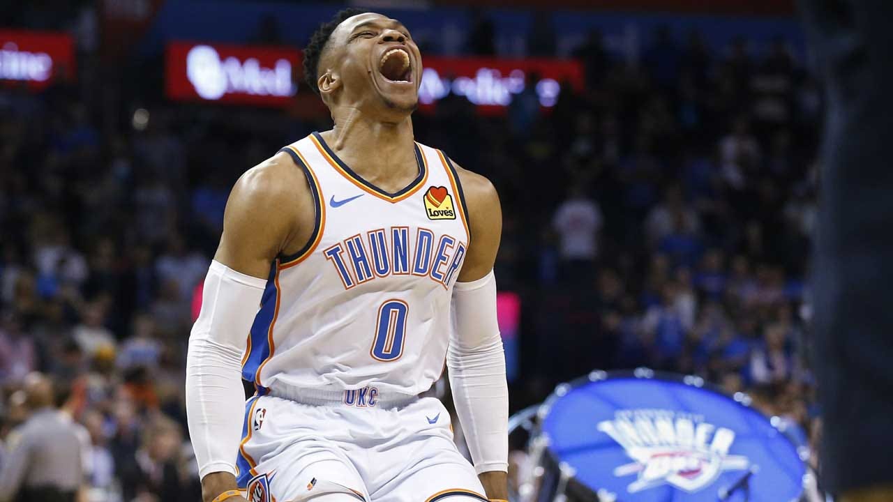 Westbrook Records Triple-Double, Leads Thunder Past Lakers