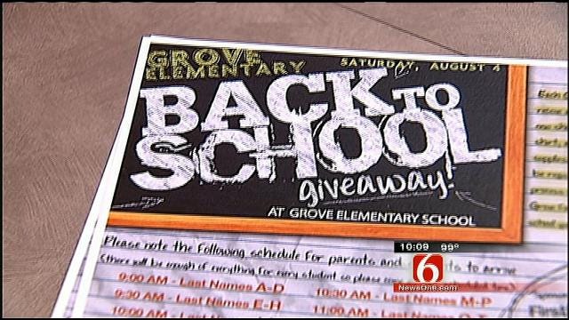 Teachers Hit The Streets To Make Sure Kids Are Prepared To Go Back To School