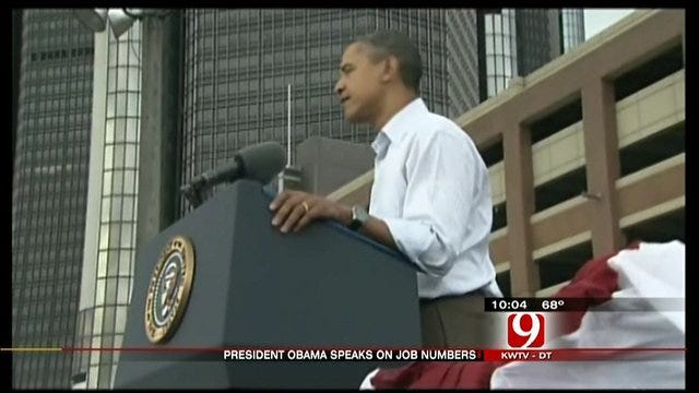 President Obama Speaks On Unemployment Rate