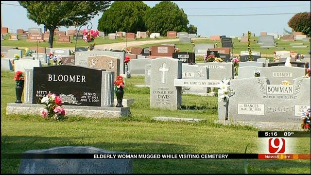 Bethany Woman Mugged At Cemetery Visiting Husband's Grave