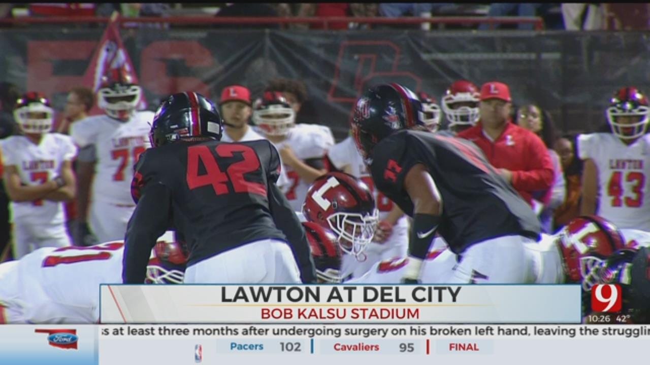 Del City Beats Lawton, 48-12