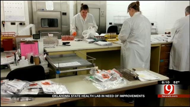 Oklahoma State Health Department Lab Needing Improvements