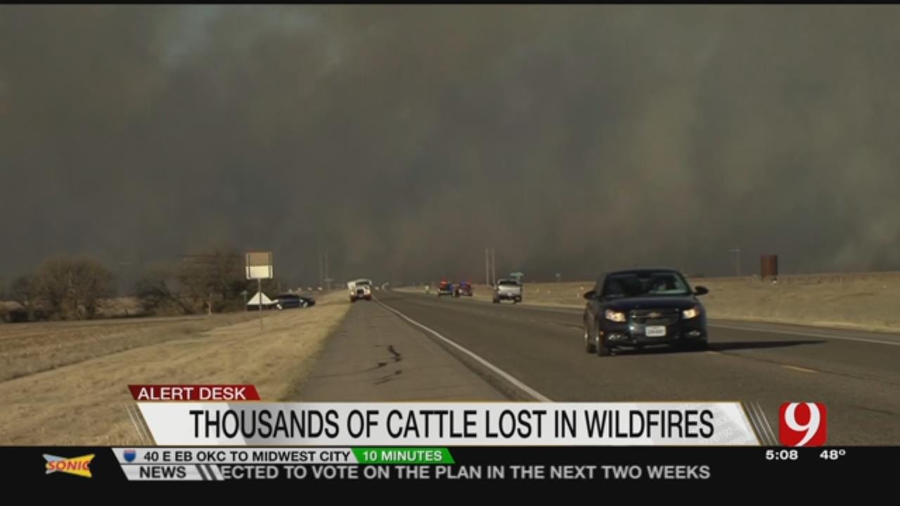 Wildfires Affecting Livestock And Ranchers