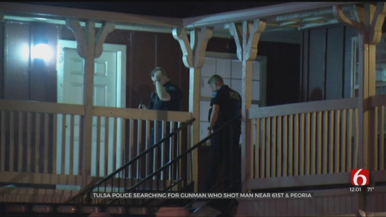 Police: Tulsa Man Sent To Hospital After Shooting