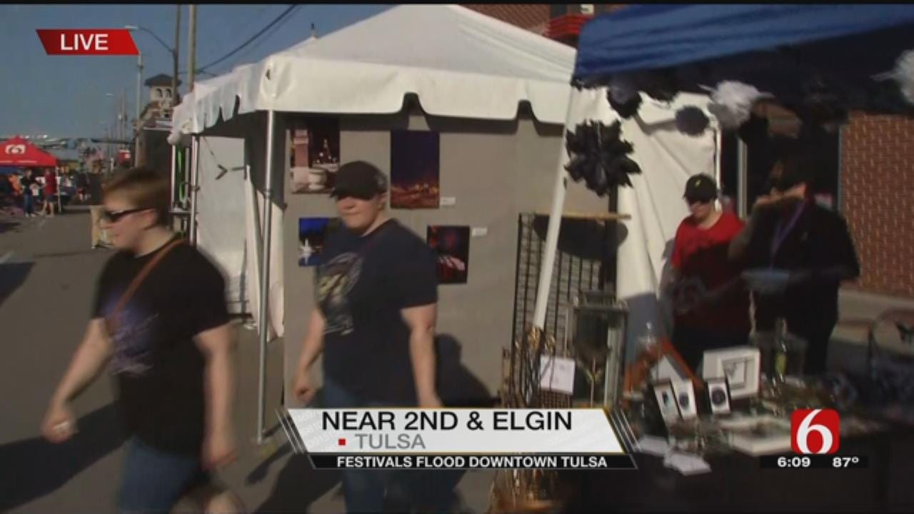 Thousands Expected To Attend Downtown Tulsa Festivals