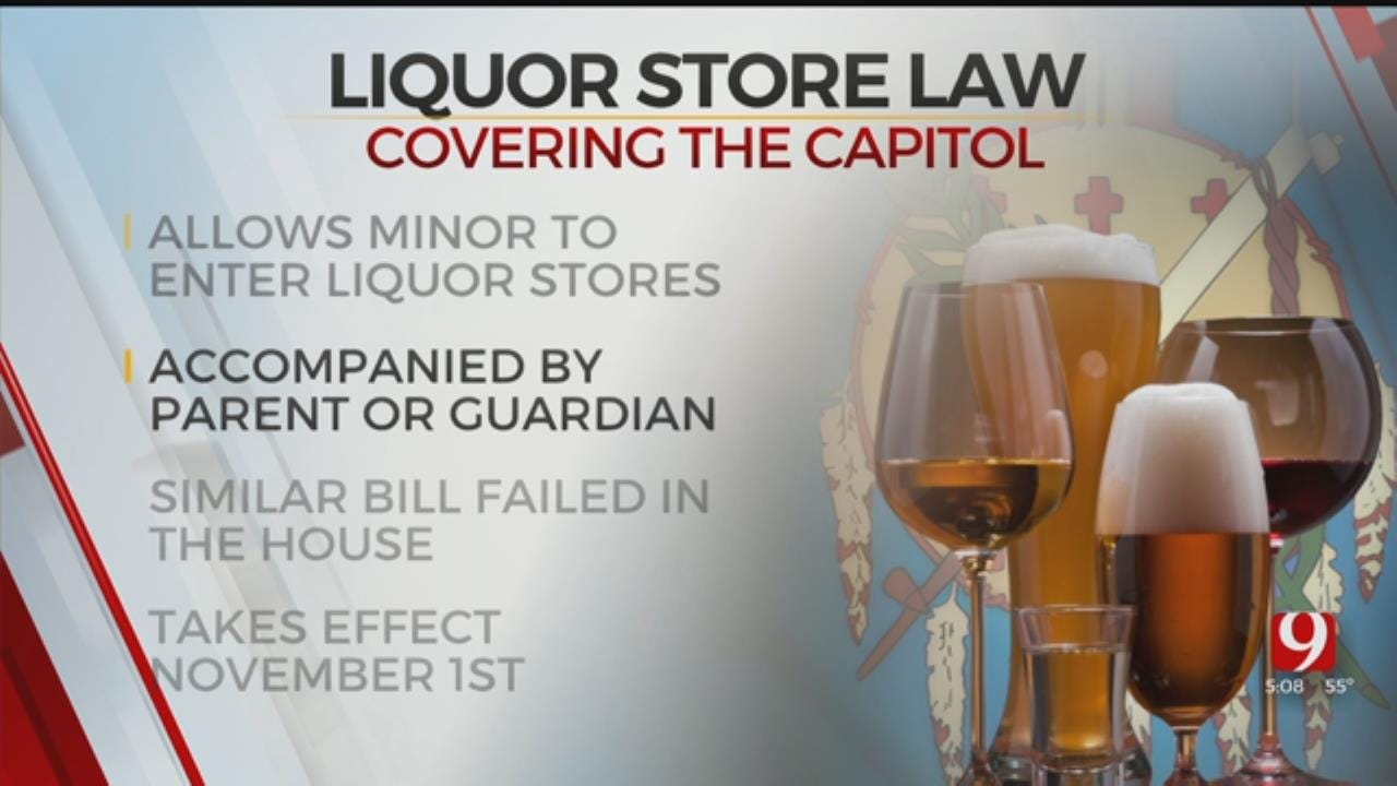 Gov. Stitt Signs Bill Allowing Minors To Enter Liquor Store With Parent, Legal Guardian