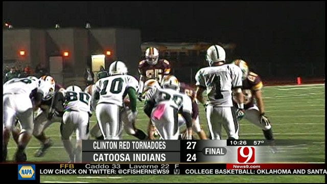 Clinton Downs Catoosa In Double Overtime