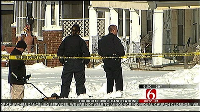 North Tulsa Man Shot, Killed Shoveling Snow