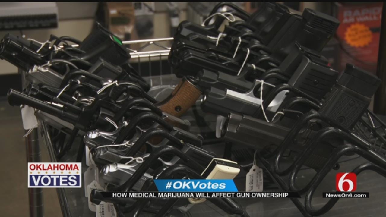 Pot Or Guns: Oklahoma Medical Marijuana Users Prohibited From Gun Ownership