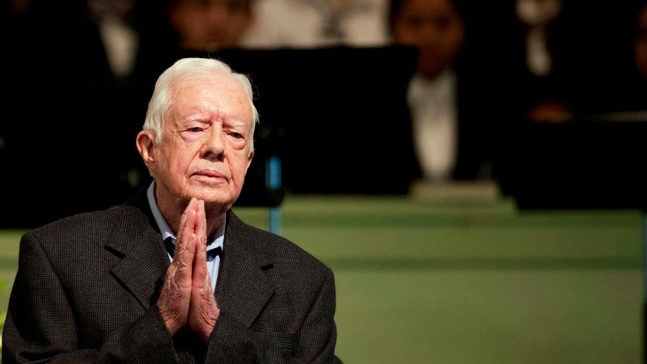 Former President Jimmy Carter Hospitalized To Relieve Pressure In Brain