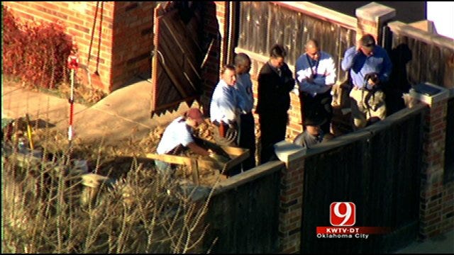 Police Search Norman Yard For Missing Woman's Remains