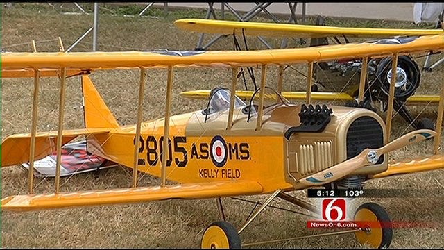 Tulsa Glue Dobbers Hold Radio-Controlled Airplane Show