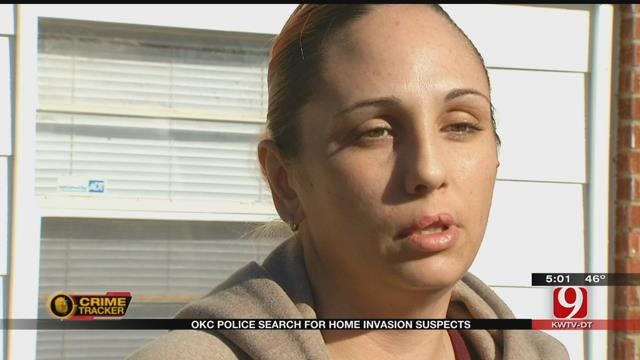 OKC Police Search For Home Invasion Suspects, Victim Speaks Out