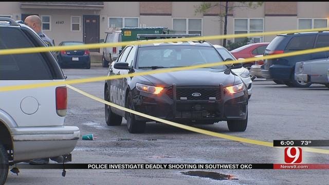 Police Investigation Deadly Apartment Complex Shooting In SW OKC