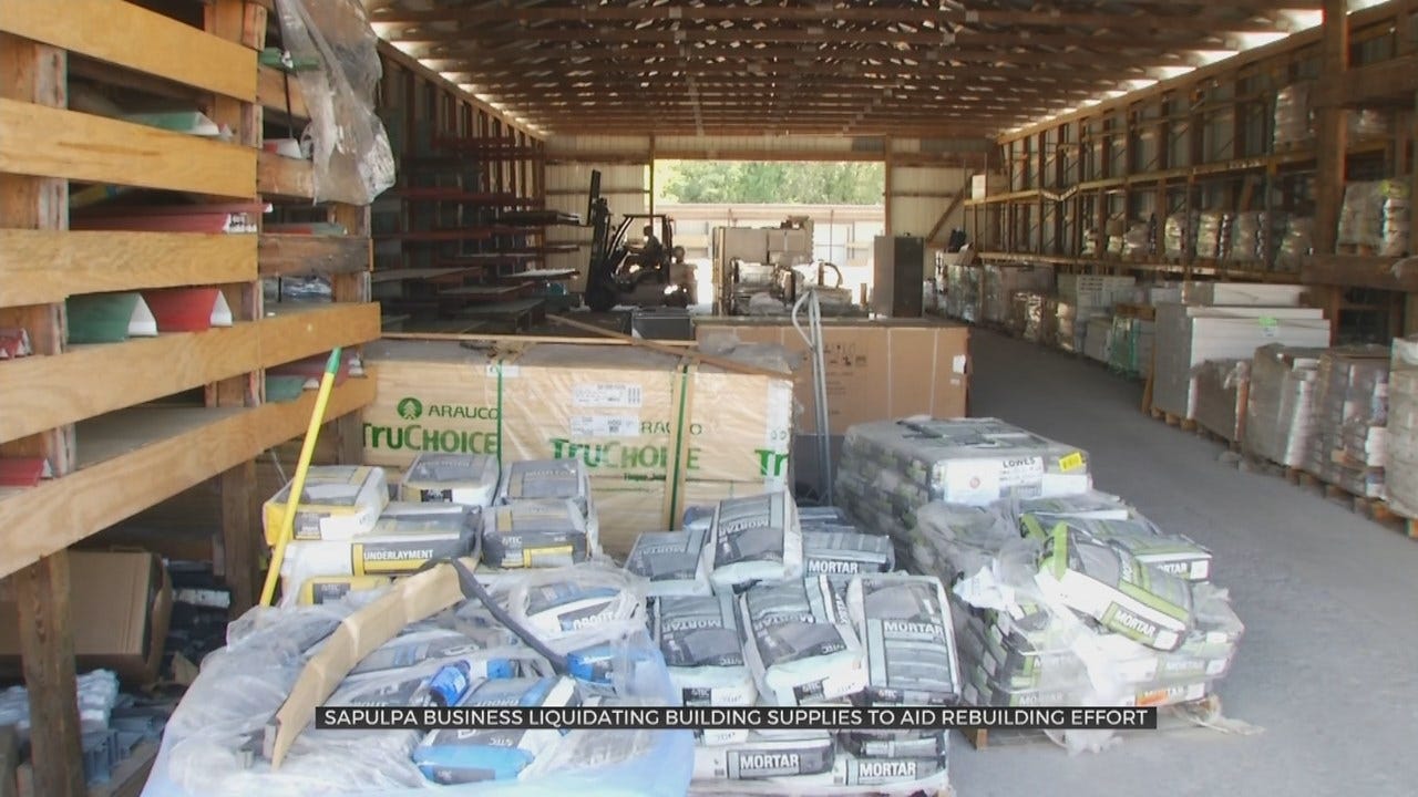 Sapulpa Company Holds Auctions To Help Flood Victims Recover