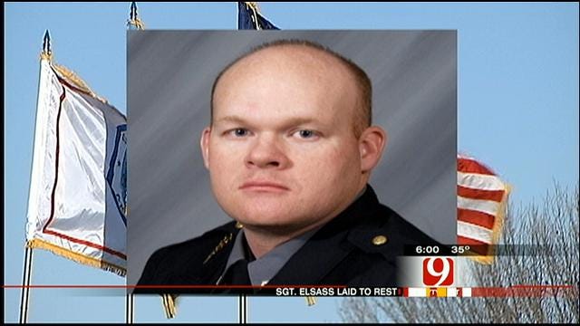 OKC Police Officer Killed In Crash Laid To Rest