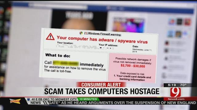 Authorities Warn Against 'Ransom-Ware' Scam