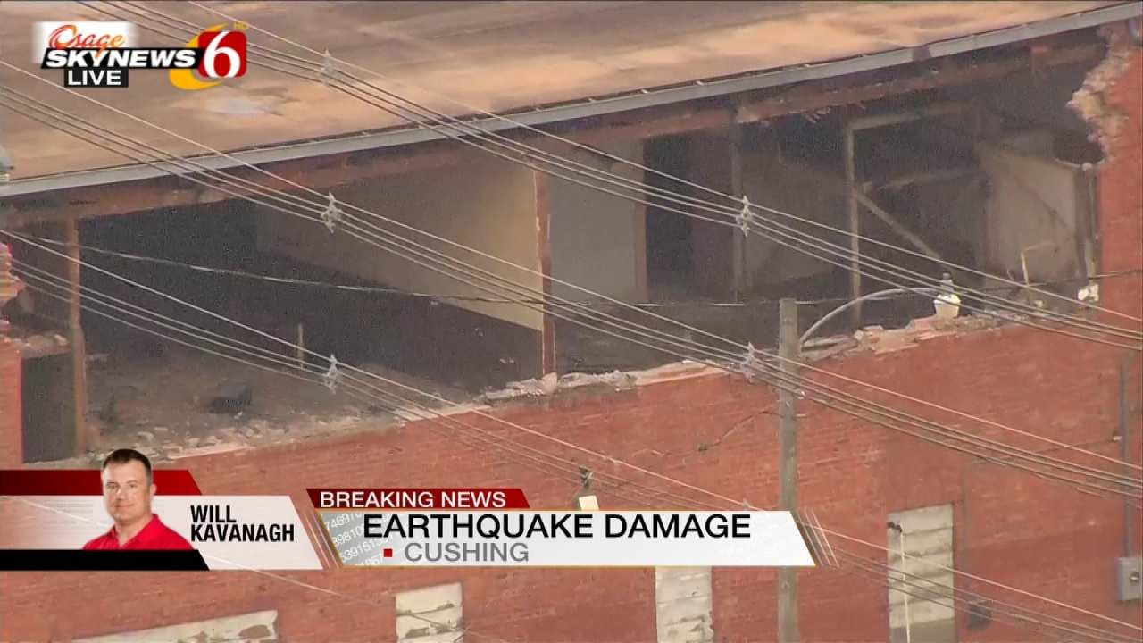 Osage SkyNews 6 HD: Cushing Earthquake Damage