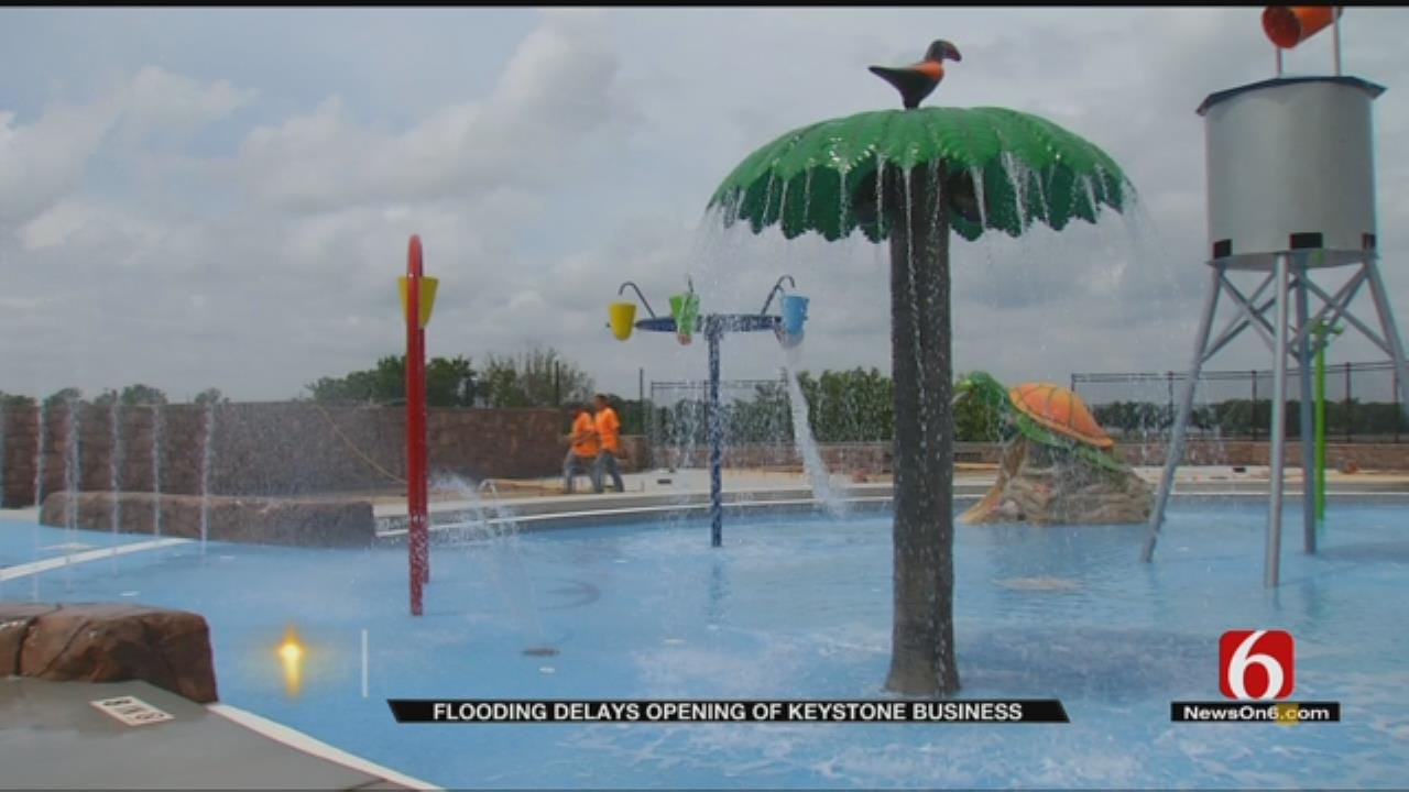 Rainy Season Stalls Completion Of Keystone Lake Water Park