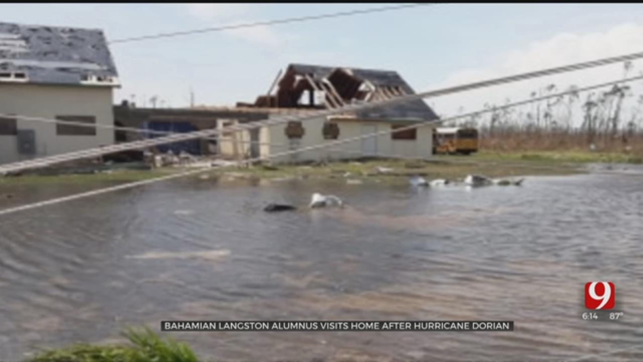Langston Graduate Recounts Hurricane That Destroyed Family Home In Bahamas