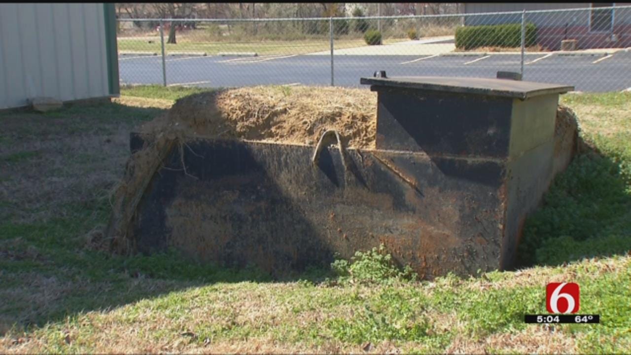 Storm Shelters Installed By Same Company Float Up From Underground In Catoosa