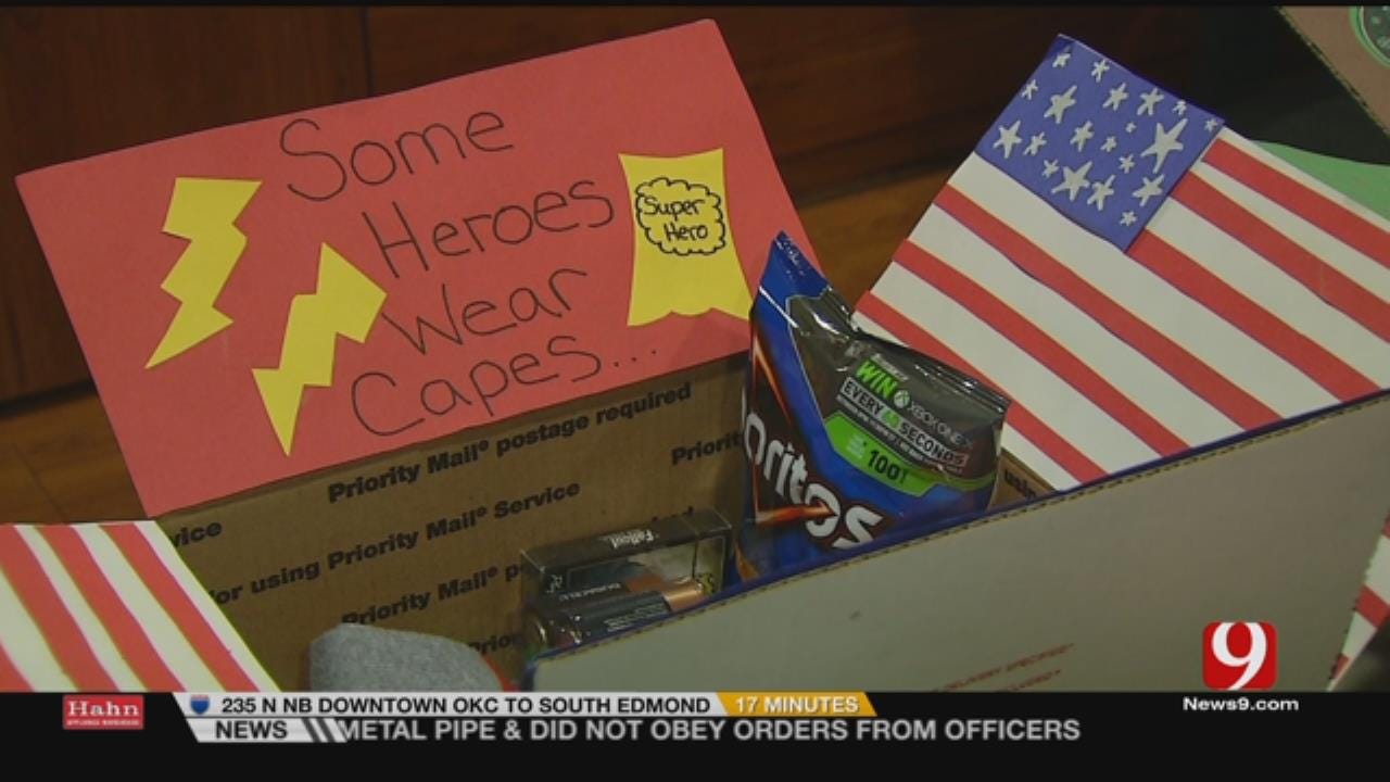 Preschoolers Give Back To Servicemen During Holidays