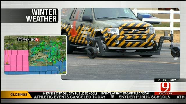 OSU-OKC Driving Instructor Offers Tips For Winter Driving