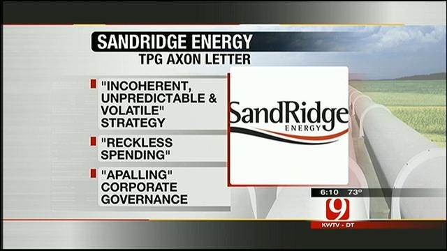 Shareholder Calls For Overhaul Of SandRidge Energy Management
