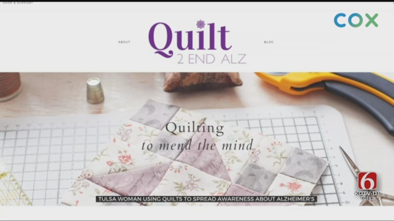 Tulsa Woman Wants Quilters To Join Cause To Help Those With Alzheimer's