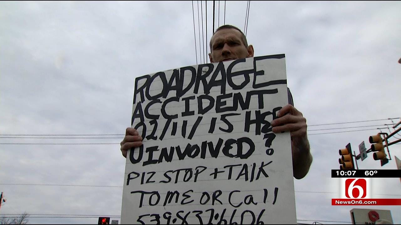 Tulsa Man Searching For Witness To Alleged Road Rage Incident