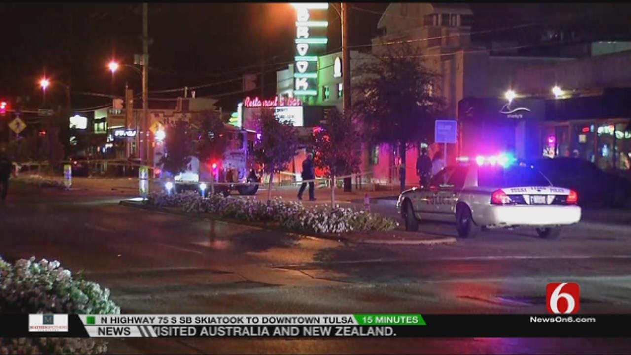 Tulsa Police Arrest Woman After Pedestrian Killed On Brookside