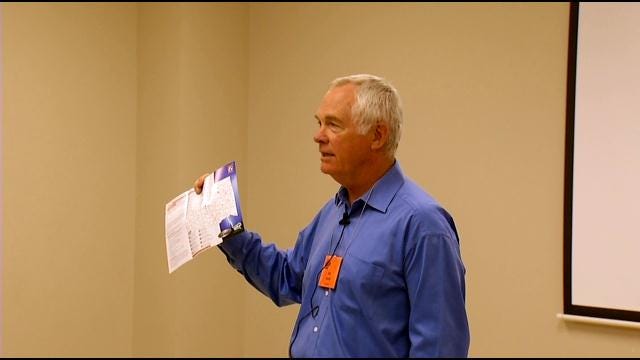 News On 6's Dick Faurot Teaches Meteorology To OSU Tulsa Students