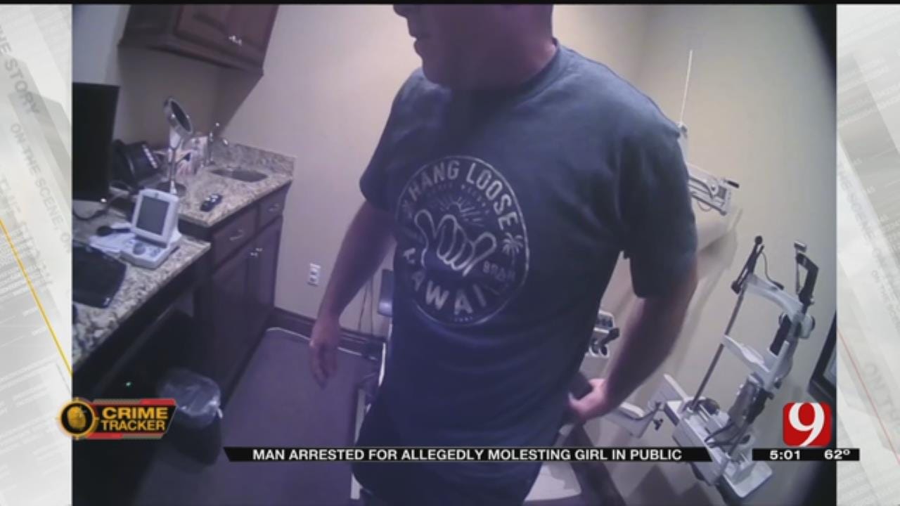 Bodycam Shows Arrest Of OKC Man Accused Of Molesting Girl In Public